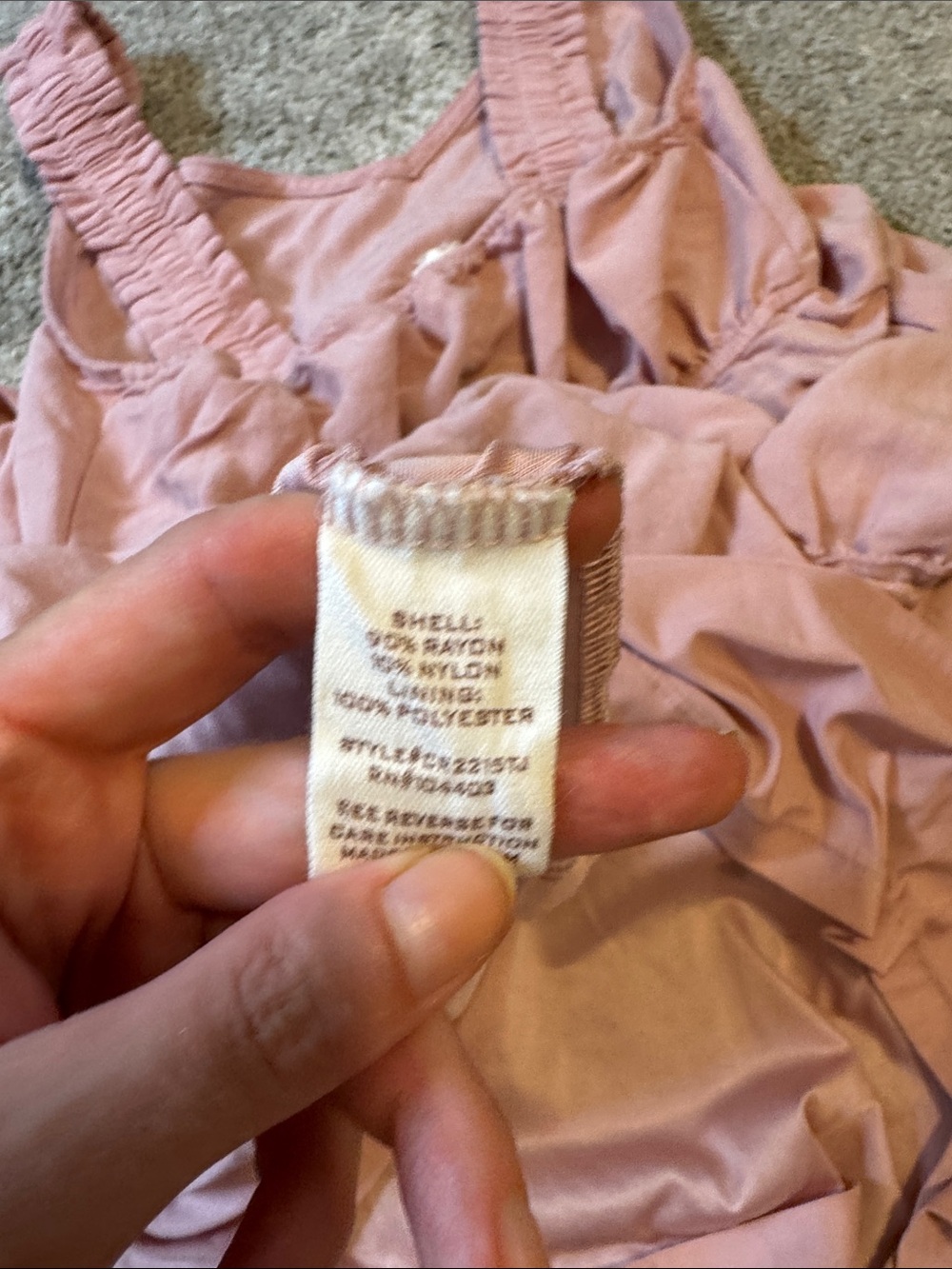 Blu Pepper Pink Ruffle Dress - Picture 5 of 5
